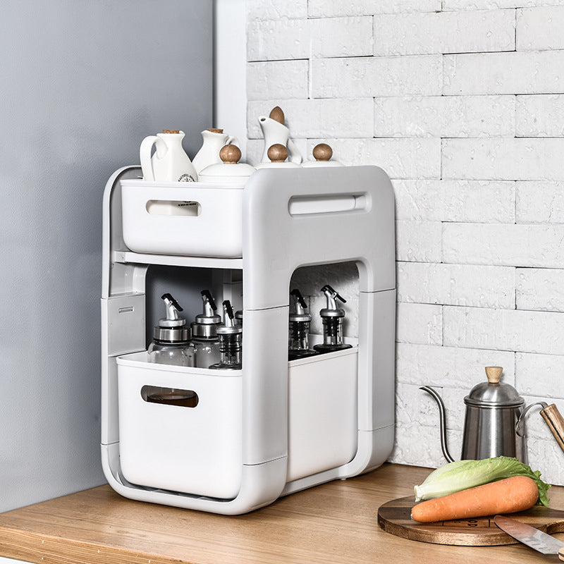 Siopsrl| Multi-Layer Modern Sleek Home Storage Rack