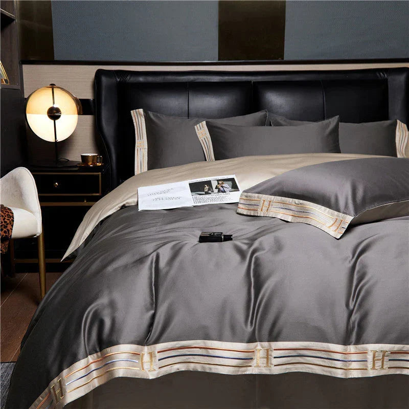 Siopsrl| Luxury Satin Bedding 4-Piece Set - OpulenceSleep