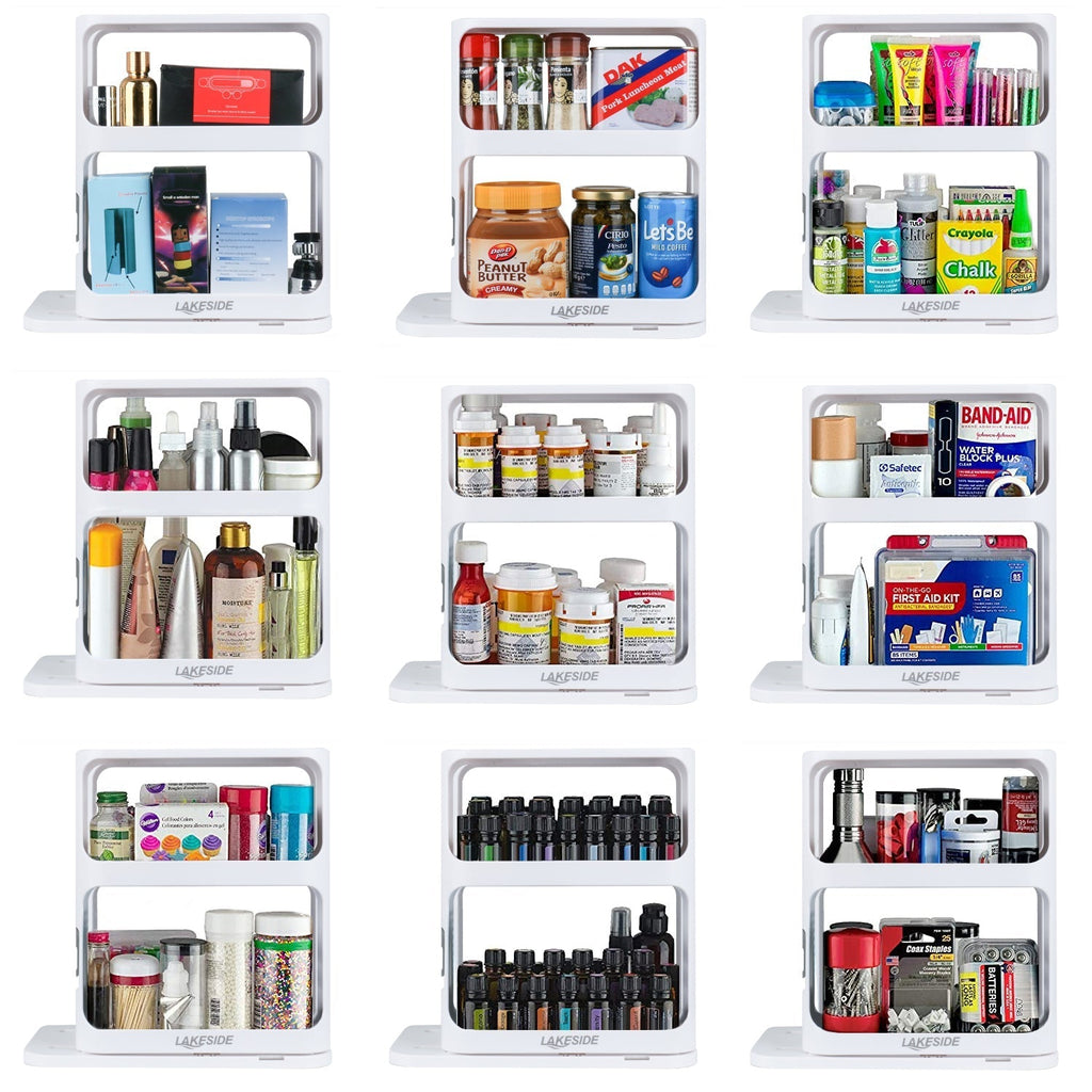 Siopsrl| LAKESIDE™ Rotating Spice Rack Organizer