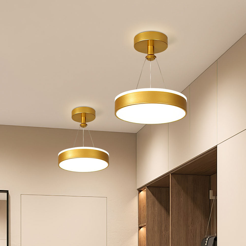 Siopsrl| Sleek Modern Metal LED Pendant Ceiling Lights