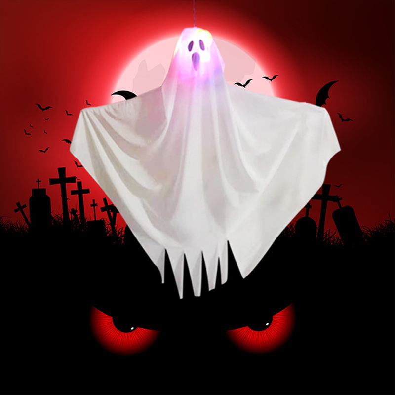 Siopsrl| Halloween Decoration LED Light Hanging Ghost
