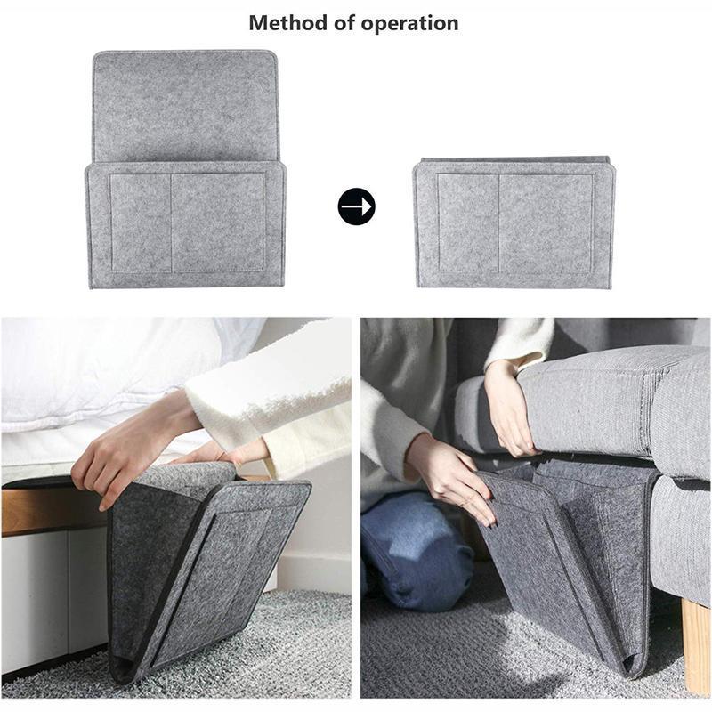Siopsrl| Sofa Bedside Felt Storage Bag