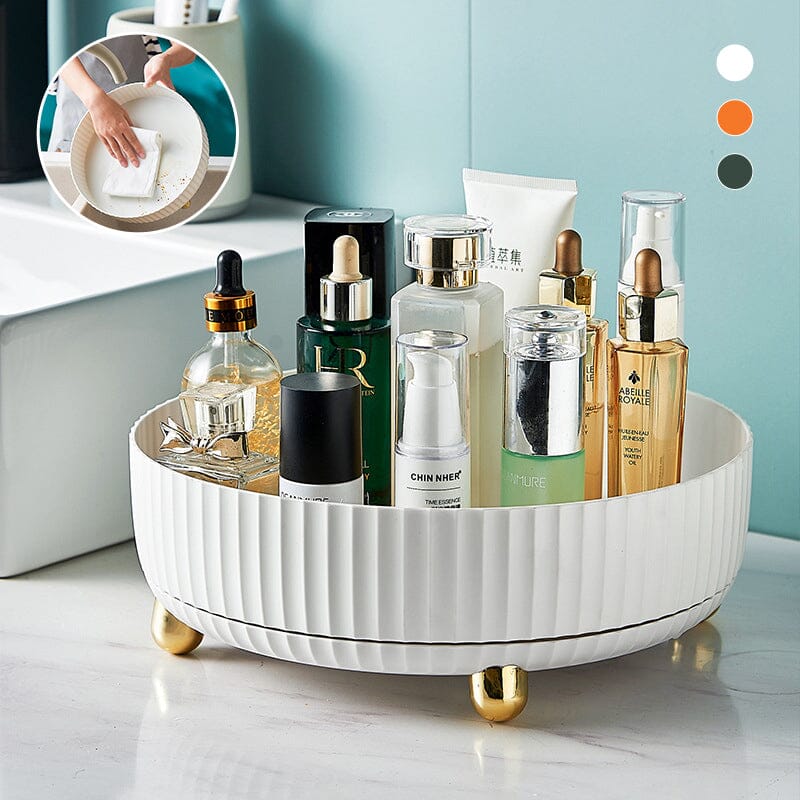 360-Degree Rotating Storage Tray and Spice Rack