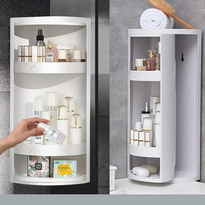 Siopsrl| 3 layers - Multifunctional 360° corner shelf organizer