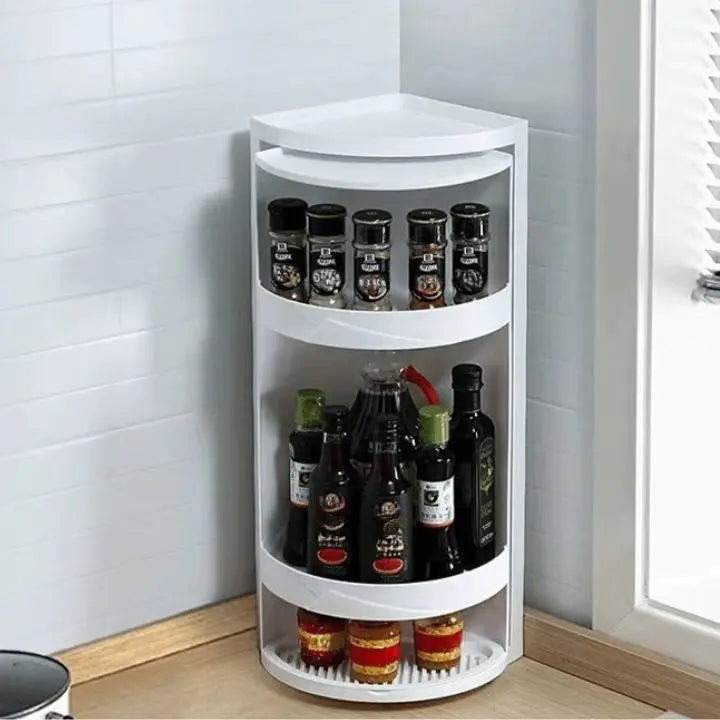 Siopsrl| 3 layers - Multifunctional 360° corner shelf organizer