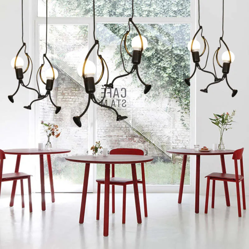 Siopsrl| Pendant Light Modern Metal Ceiling Lamp