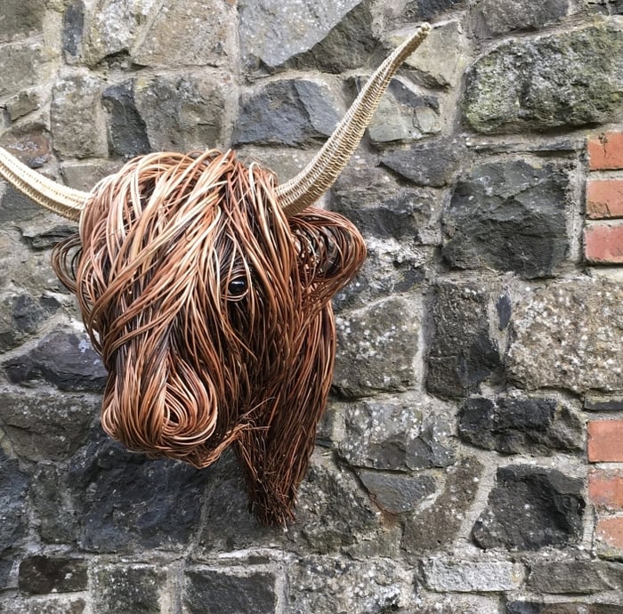 siopsrl | Cow Wall Sculpture – Bowie