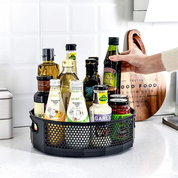 Siopsrl| 360° Redatable Storage Rack – Space-saving & versatile