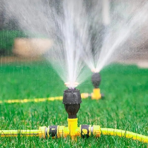 Siopsrl| 360° Garden Sprinkler with Ground Spike – Ideal for Permanent Installation in the Garden
