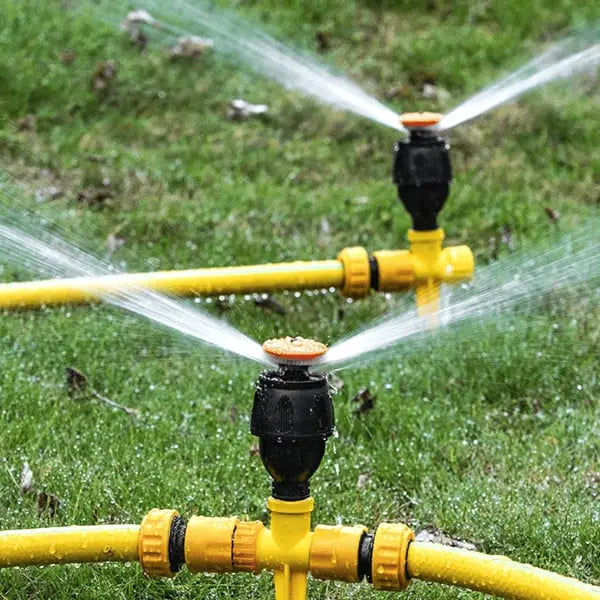 Siopsrl| 360° Garden Sprinkler with Ground Spike – Ideal for Permanent Installation in the Garden