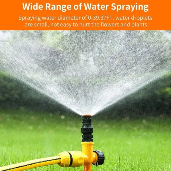 Siopsrl| 360° Garden Sprinkler with Ground Spike – Ideal for Permanent Installation in the Garden
