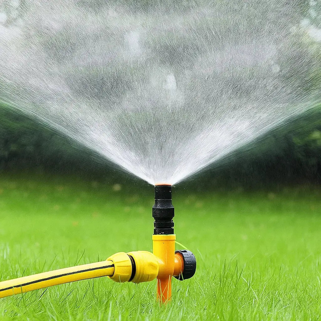 Siopsrl| 360° Garden Sprinkler with Ground Spike – Ideal for Permanent Installation in the Garden