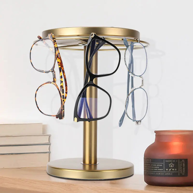 Siopsrl| 360° Redatable glasses stand – Stylish organizer for glasses & accessories