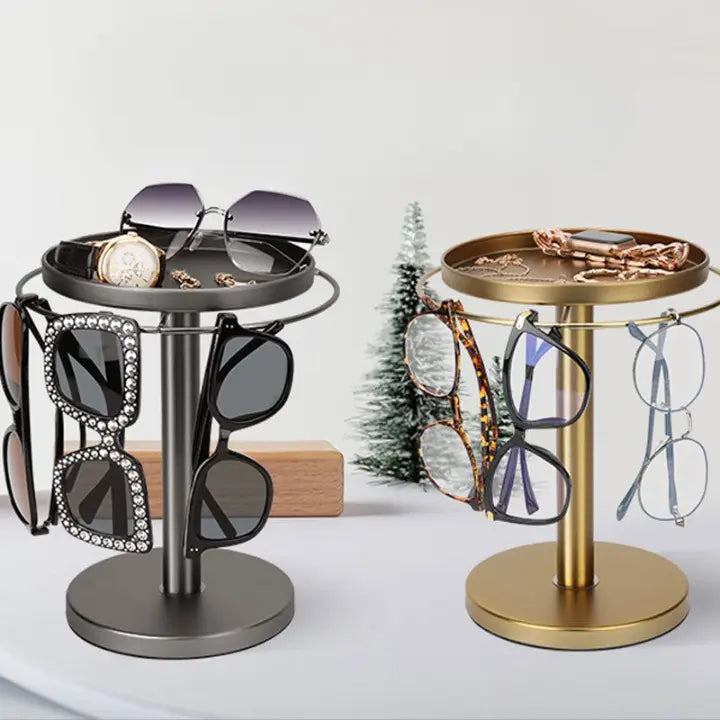 Siopsrl| 360° Redatable glasses stand – Stylish organizer for glasses & accessories