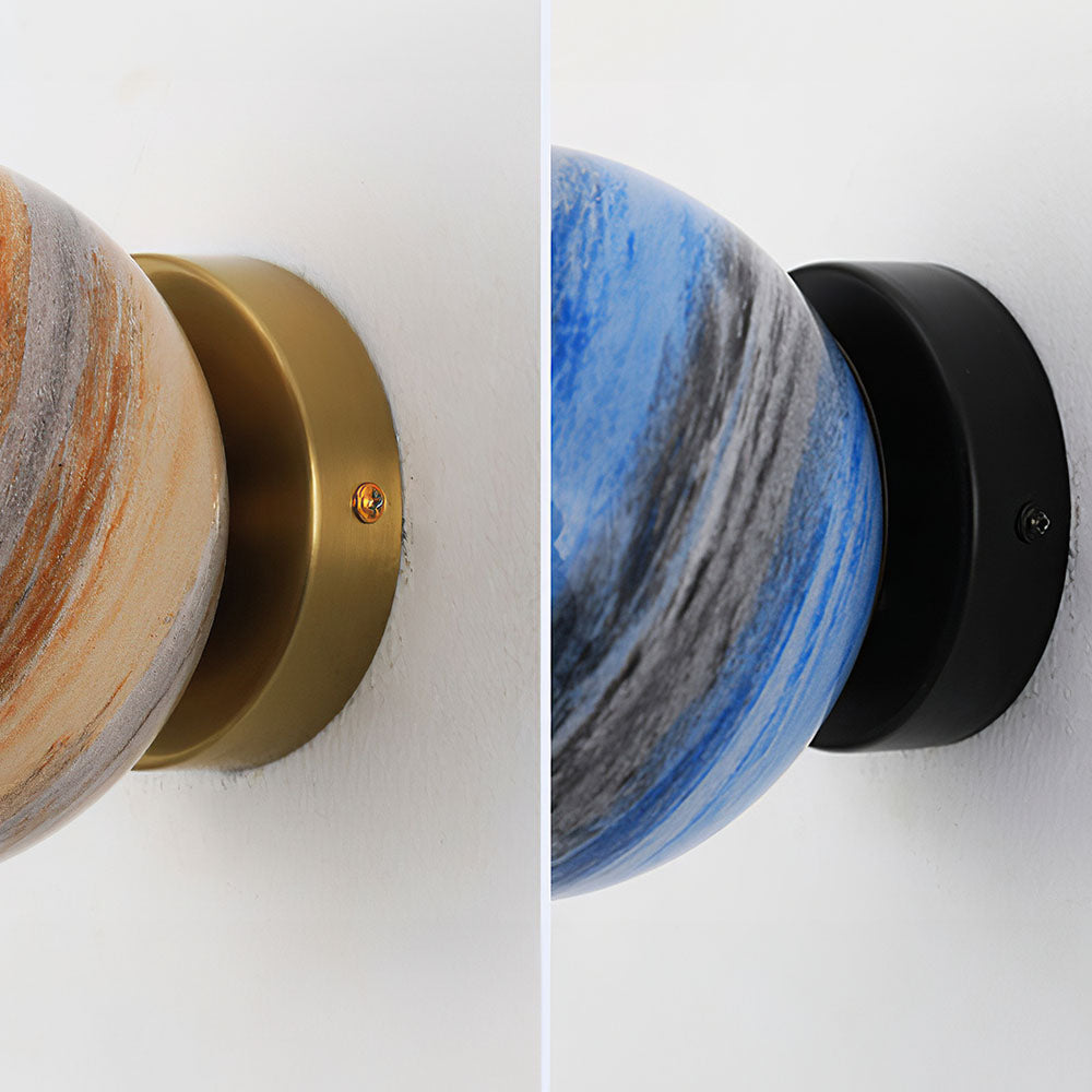 Siopsrl| Glass Ceiling Light Modern Globe Fixture