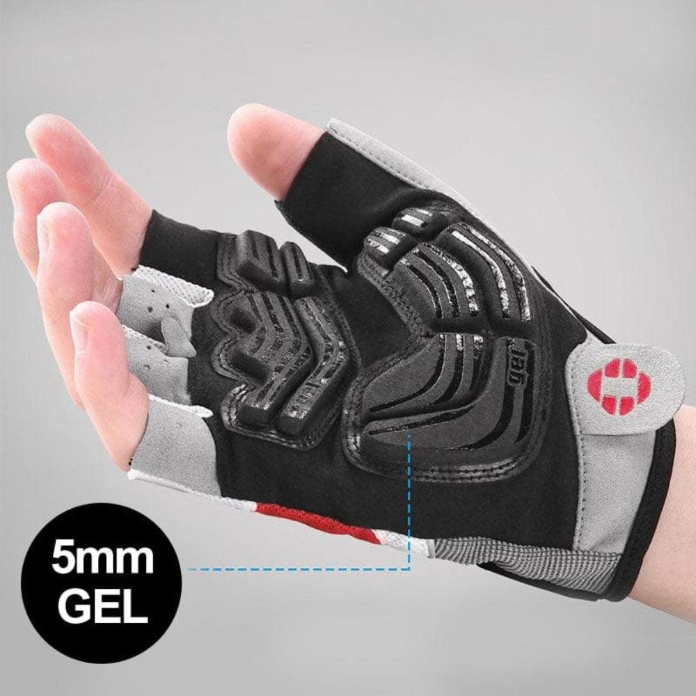 siopsrl | 3D Gel Padded Cycling Gloves – Shock-Absorbing Breathable Bike Gloves for Men & Women