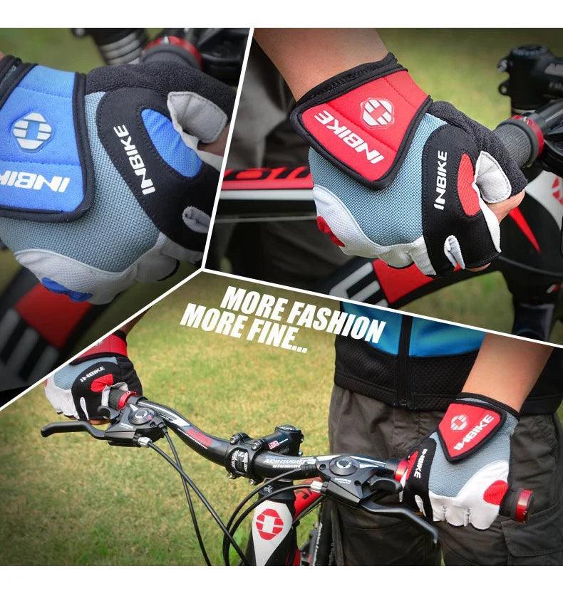 siopsrl | 3D Gel Padded Cycling Gloves – Shock-Absorbing Breathable Bike Gloves for Men & Women