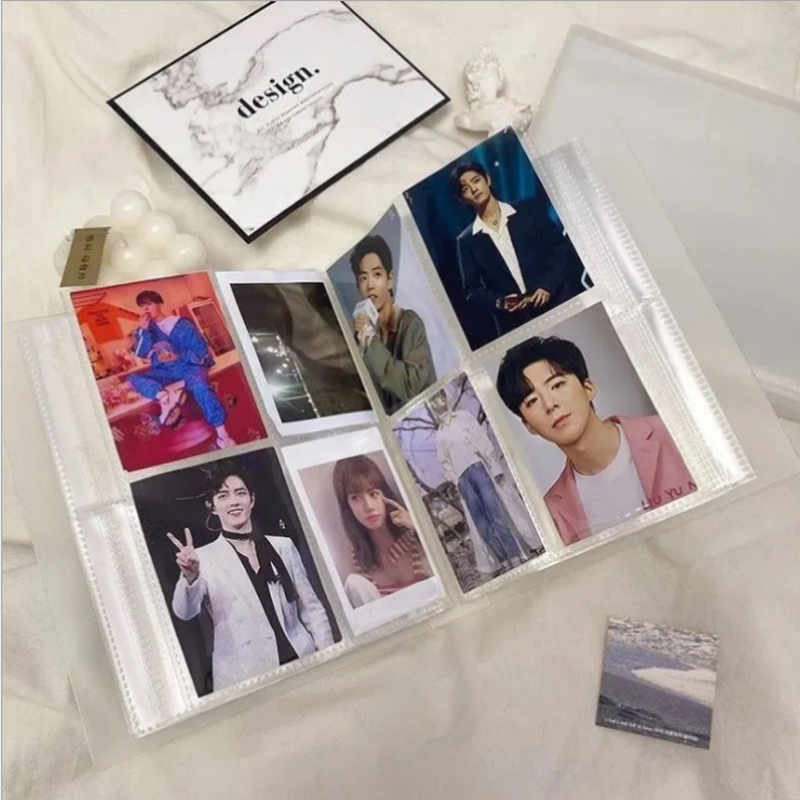 Siopsrl| Simple transparent jewelry album storage bag