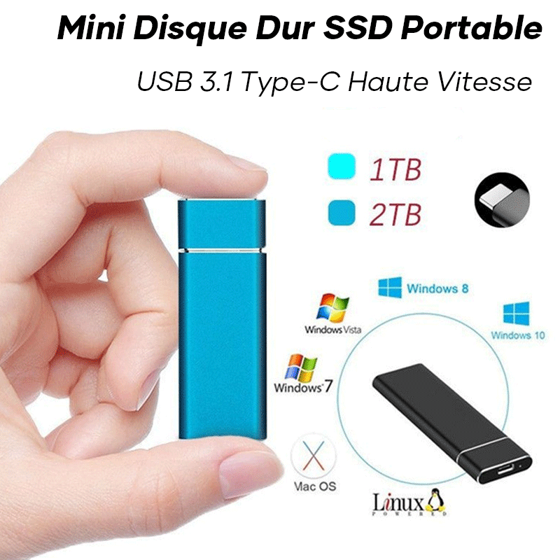 External Ultra Fast SSD Hard Drive | Siopsrl