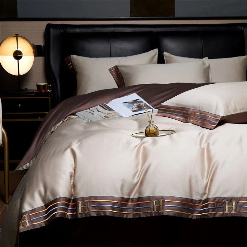 Siopsrl| Luxury Satin Bedding 4-Piece Set - OpulenceSleep