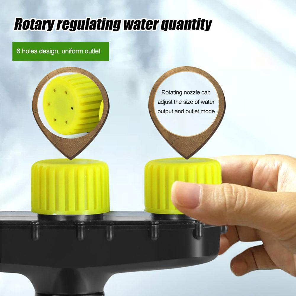 Siopsrl| Multifunctional garden spray nozzle with 3 and 5 hole settings - for watering and garden care