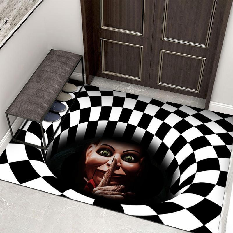 (Halloween Promotion) Clown Trap Visibility Rug for Halloween | Siopsrl