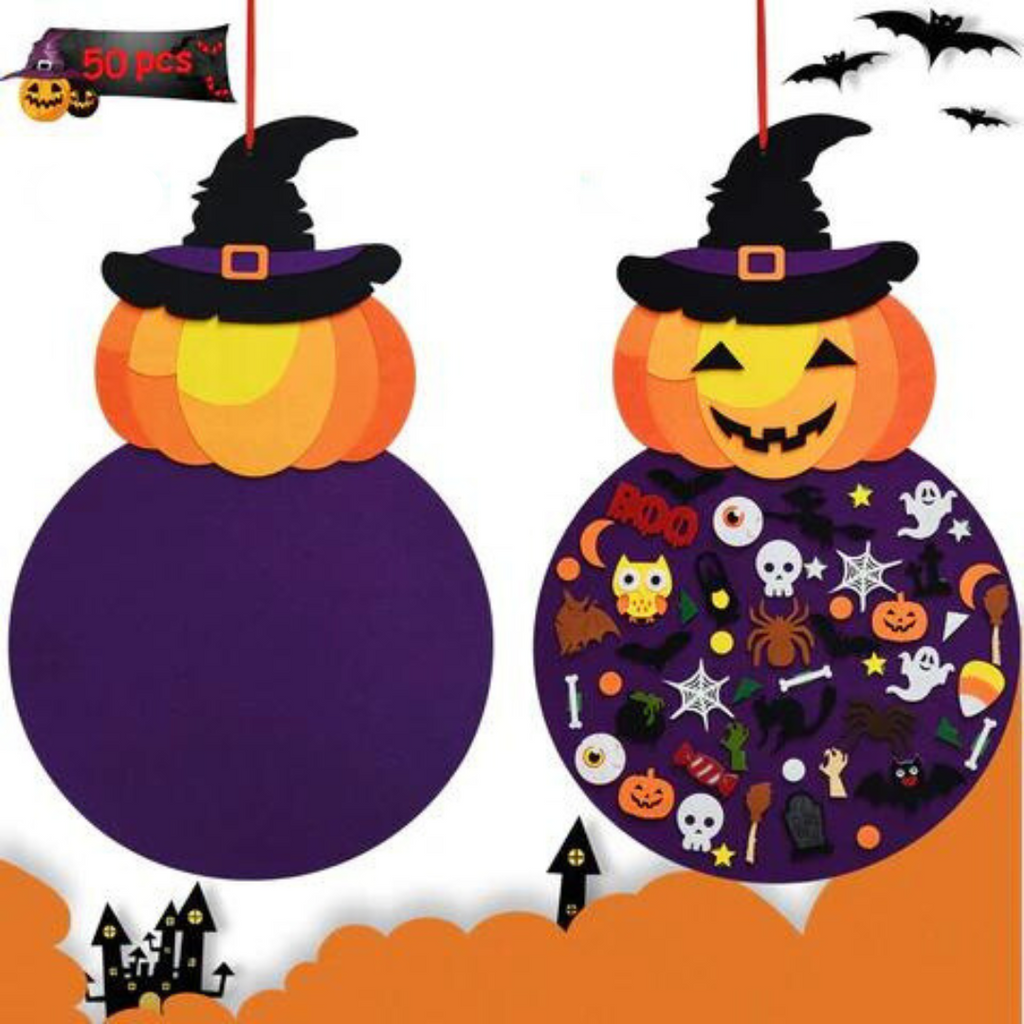 Siopsrl| Halloween DIY Feltboard with Pumpkin – SpookyBoard