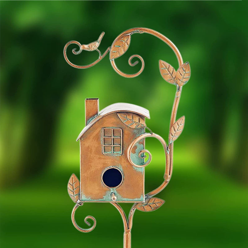 Siopsrl| Birdhouse Garden Stakes