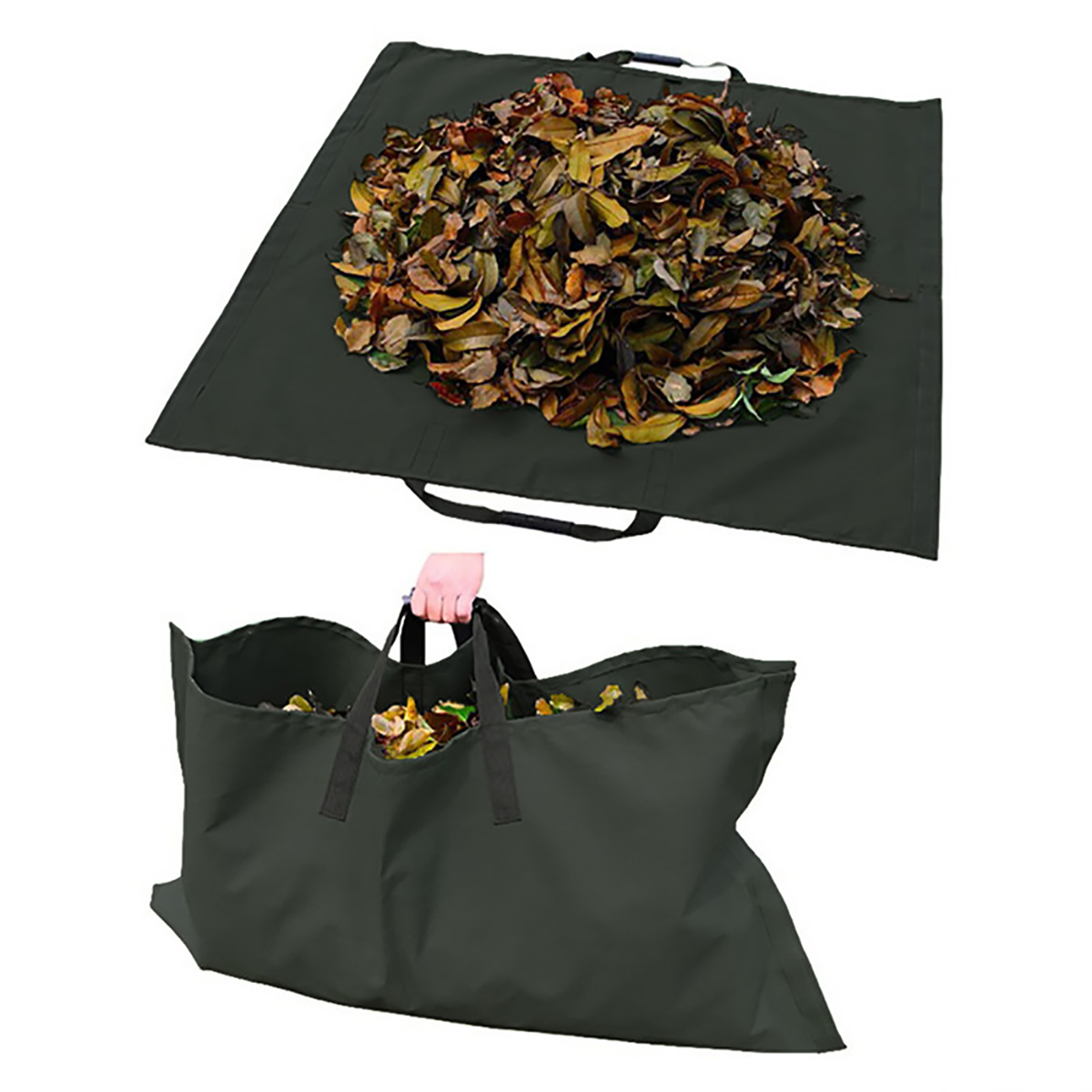 Siopsrl| Foldable Garden Waste Bag – Durable Leaf Collector