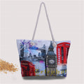 Siopsrl | Large beach bag with London motif Siopsrl