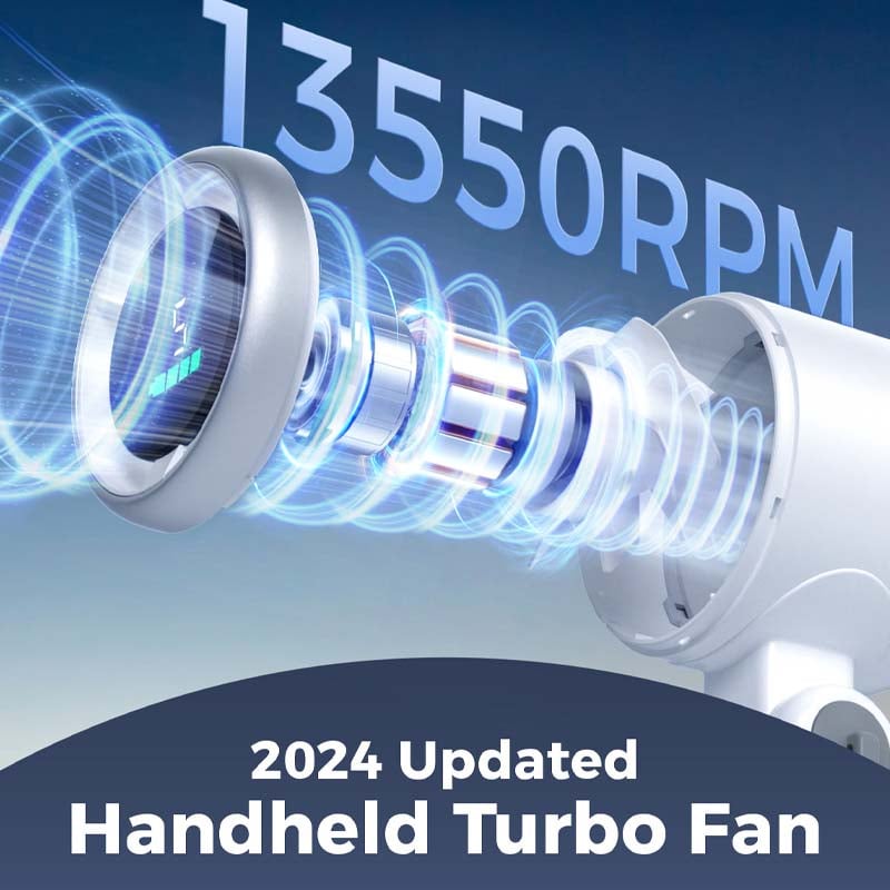 siopsrl | New Hand Folding High-Speed Turbine Fan
