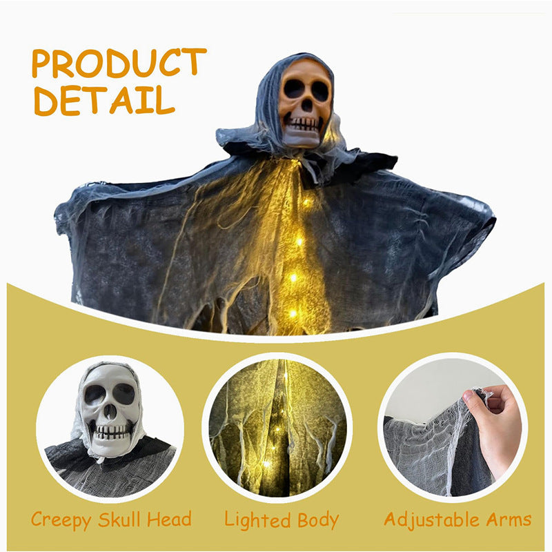 Siopsrl| Halloween Hanging Decoration – Ghost 85cm in Various Colors