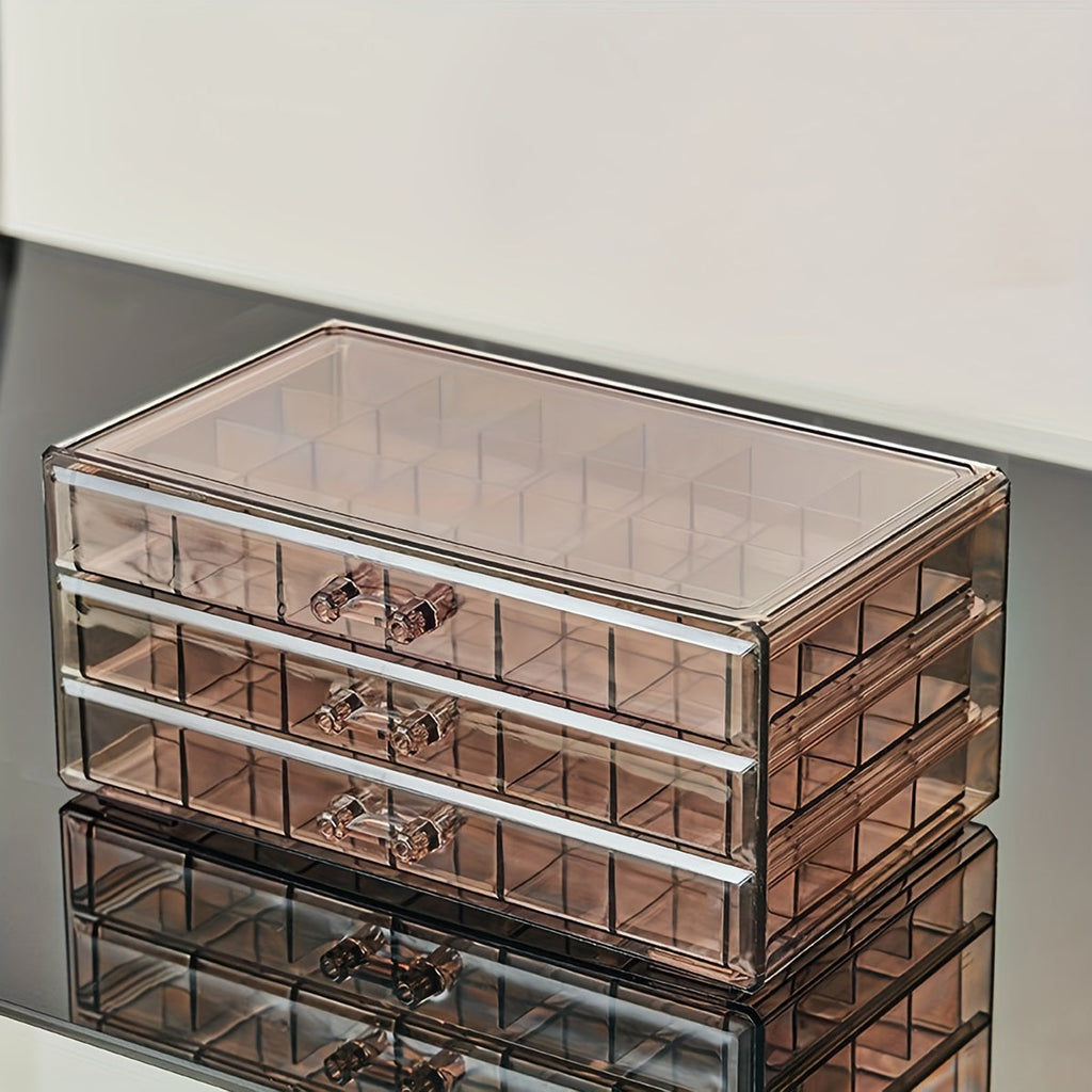 EleganceBox - Luxury Jewelry Organizer with 72 Compartments Siopsrl