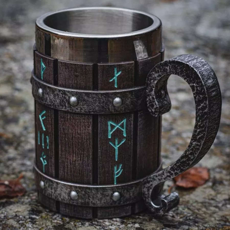 Siopsrl| Viking Barrel Mug(Large:550ml)