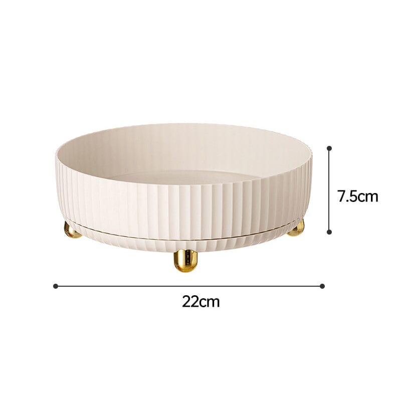 360-Degree Rotating Storage Tray and Spice Rack
