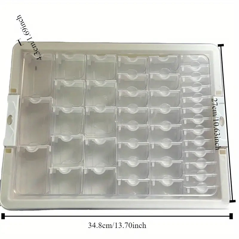 Siopsrl| Nail Art Box DIY Beads Jewelry Storage Box