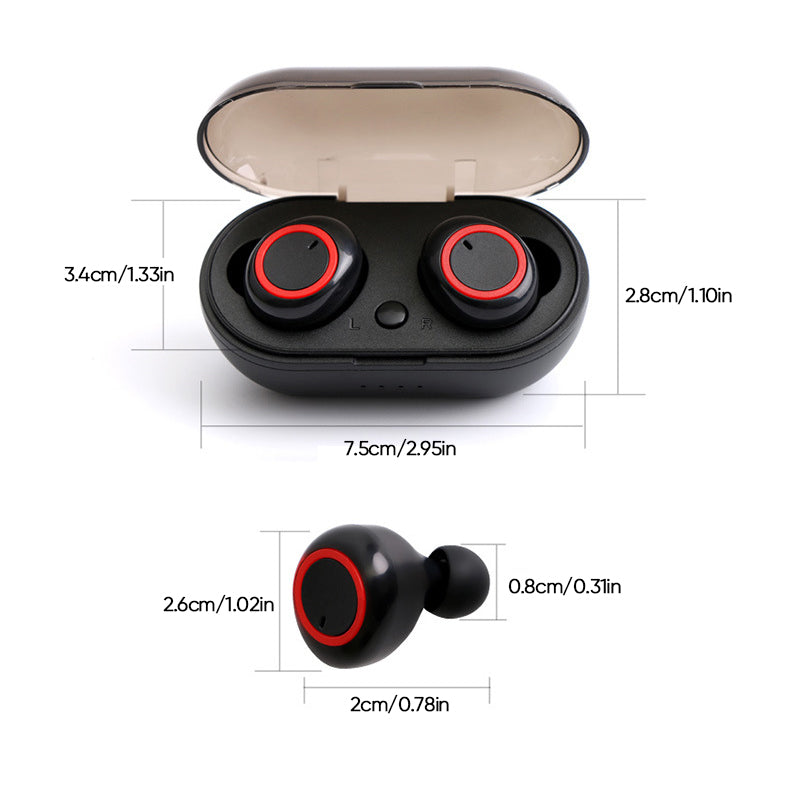Siopsrl| Y50 TWS Wireless Bluetooth Headset