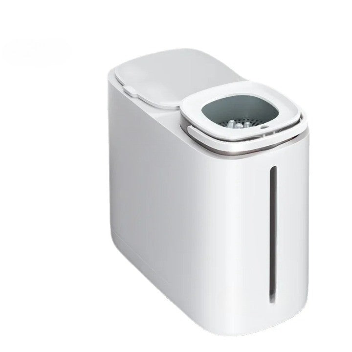 Siopsrl| Dual Compartment Dry Wet Section Efficient Modern Home Trash Can
