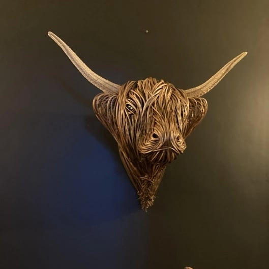 siopsrl | Cow Wall Sculpture – Bowie