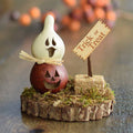 Casper Jack Trick or Treat Gourd Scene