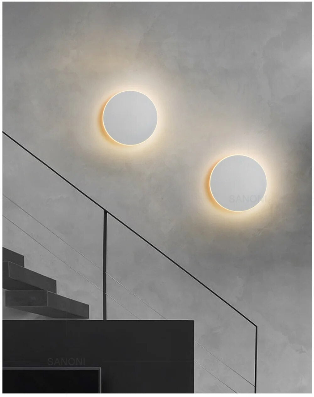 Siopsrl| LightRing | Minimalist LED Wall Light