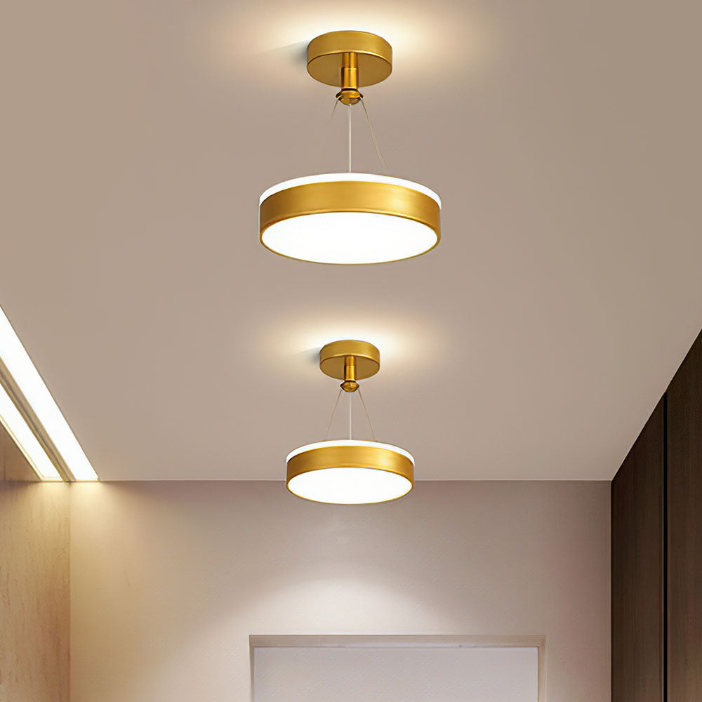 Siopsrl| Sleek Modern Metal LED Pendant Ceiling Lights