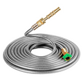 Siopsrl| Durable Stainless Steel Kink-Proof Garden Hose