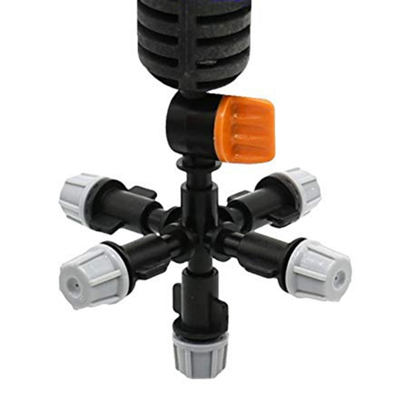 Siopsrl| Rotatable Spray Nozzle with Multiple Spray Heads – Adjustable Irrigation for Garden Plants