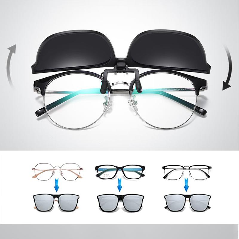 siopsrl | New polarized Clip-On Flip-Up sunglasses
