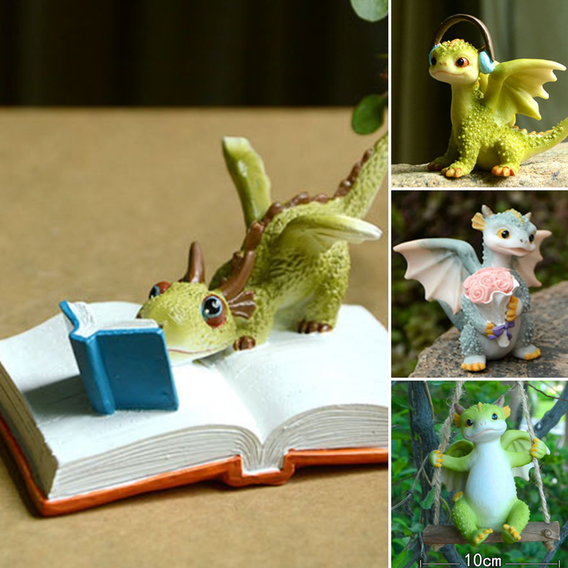 Siopsrl| Mini Cute Dragon Statue Decoration