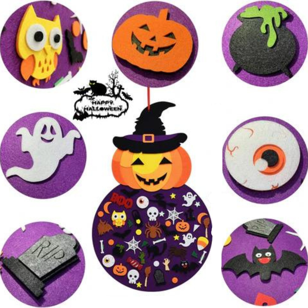 Siopsrl| Halloween DIY Feltboard with Pumpkin – SpookyBoard
