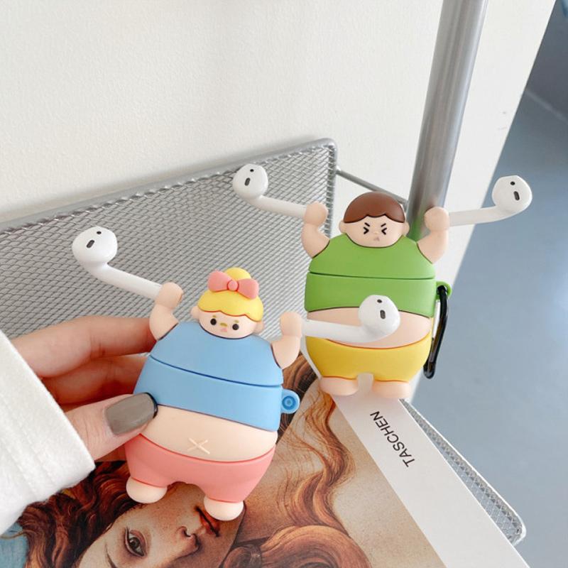 Siopsrl| Bluetooth Earphone Case for AirPods