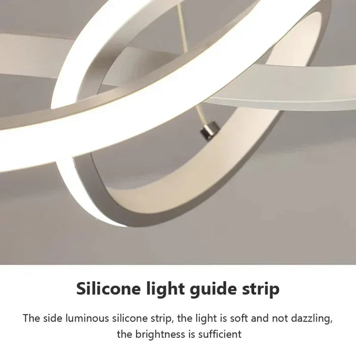WaveGlow Ceiling Light – Stylish LED Ceiling Lighting Siopsrl