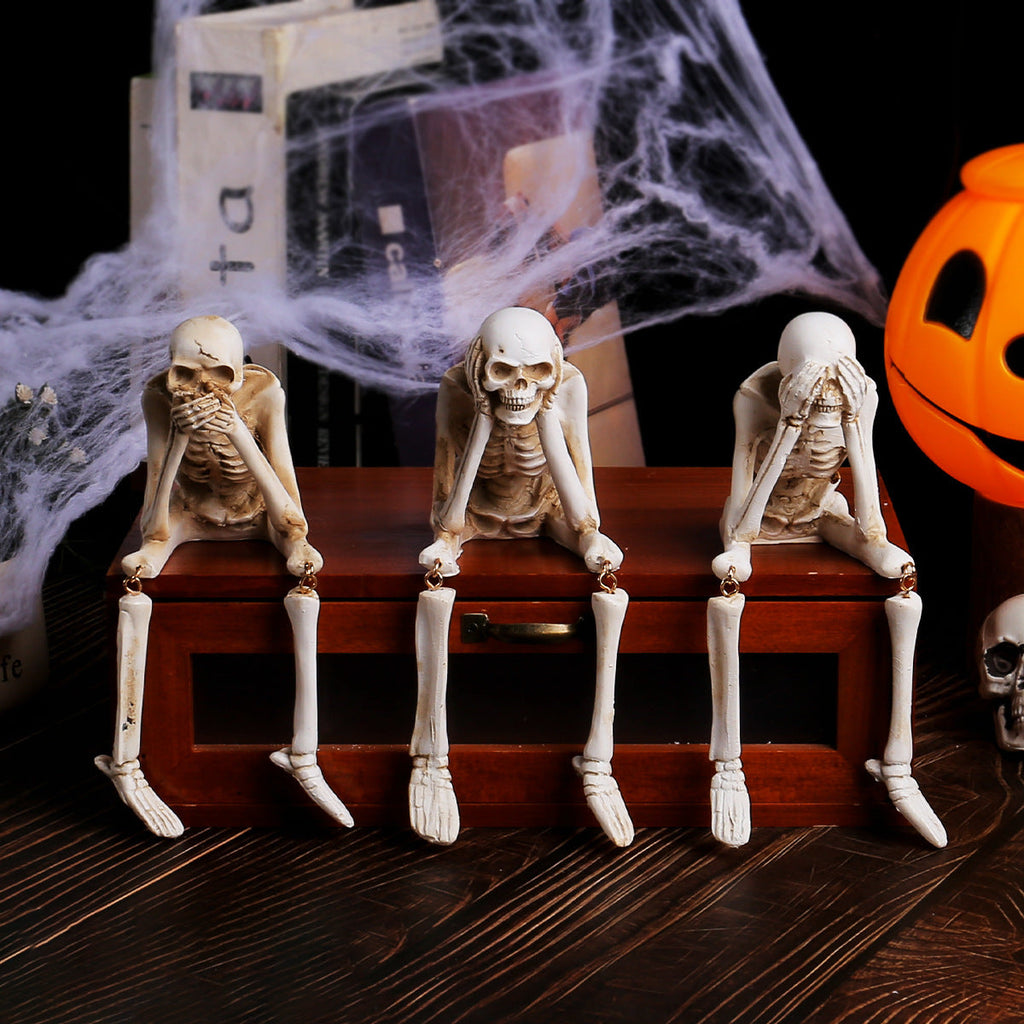 Siopsrl| Evil Halloween Skull Ornaments